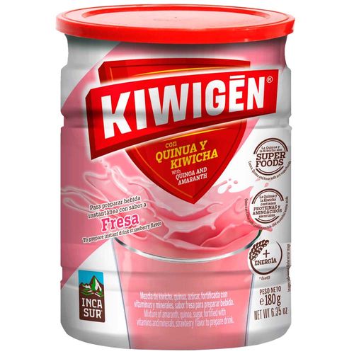 Fortificante Instántaneo KIWIGÉN Sabor a Fresa Lata 180g