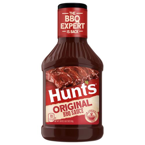 Salsa BBQ Original HUNT'S Botella 510g