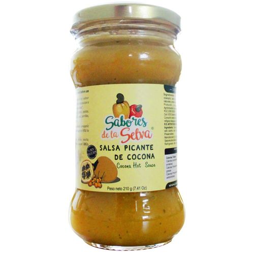 Salsa Picante SABORES DE LA SELVA de Cocona Botella 210g