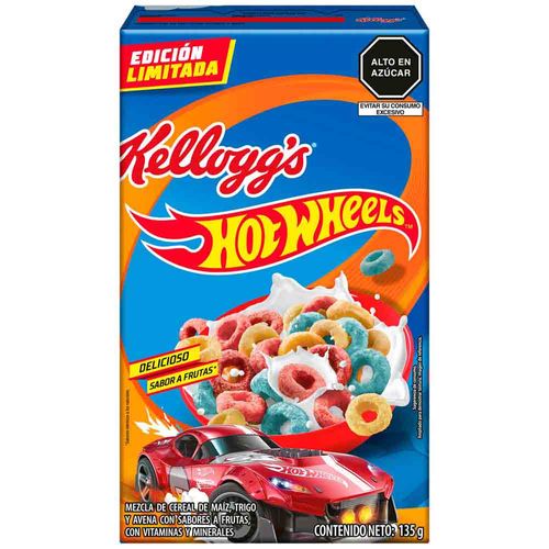 Cereal KELLOGGS Hot Wheels Caja 135g