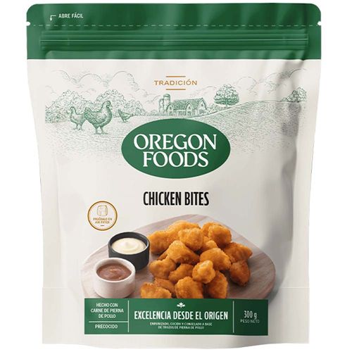 Chicken Bites OREGON FOODS Bolsa 300g