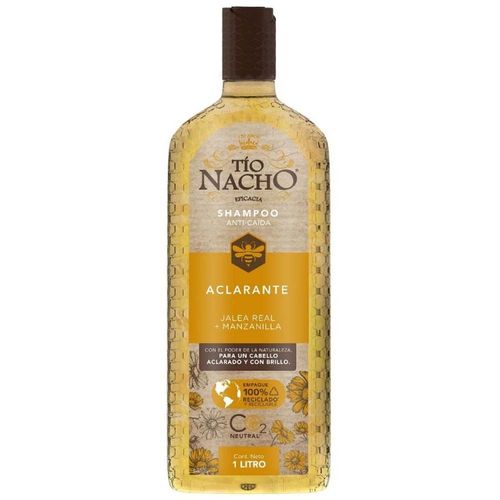 Shampoo Anti-Caída Aclarante TIO NACHO Frasco 1L