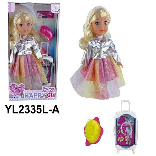 Muñeca Happy Girl Accesorios KAILE TOYS Yl2335L-A