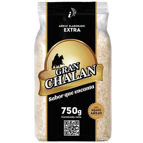 Arroz GRAN CHALAN Extra Añejo Bolsa 750gr