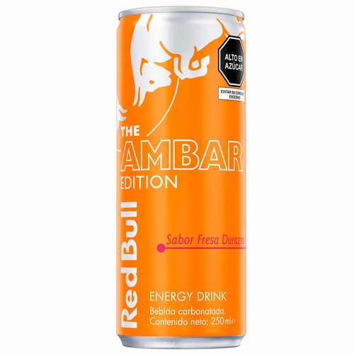 Bebidas Energizantes RED BULL Ambar Edition Lata 250ml