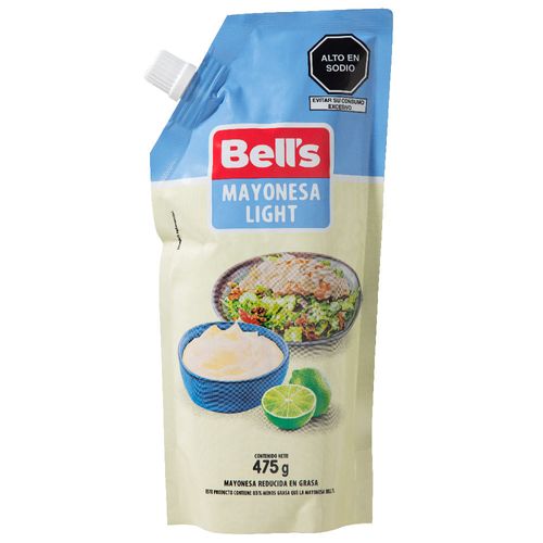 Mayonesa Light BELL'S Doypack 475g
