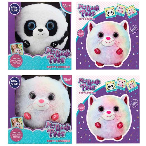 Peluche Panda/Gato Interactivo KAILE TOYS 1931