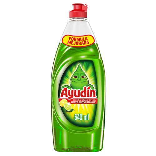 Lavavajilla Líquido AYUDIN Lima Limón 640ml