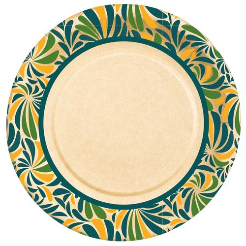 Plato PAMOLSA N°22 Bioform Verde Caja 25un