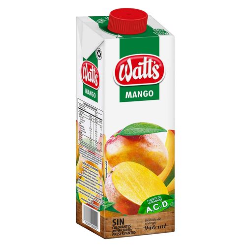 Bebida de Mango WATT'S Caja 946ml