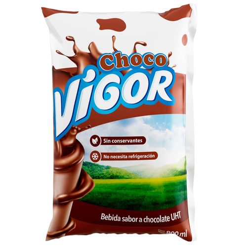 Leche Chocolatada VIGOR Bolsa 800ml