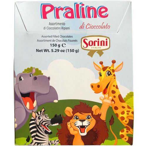 Chocolates SORINI Safari Assortite Caja 150g