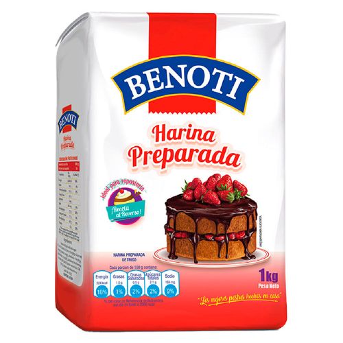 Harina Preparada BENOTI Paquete 1Kg