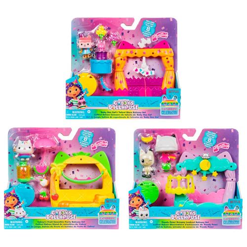 Set de Juego Balcon Recreativo Asst GABBYS DOLLHOUSE