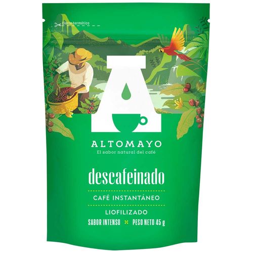 Café Instantáneo ALTOMAYO Descafeinado Doypack 45g