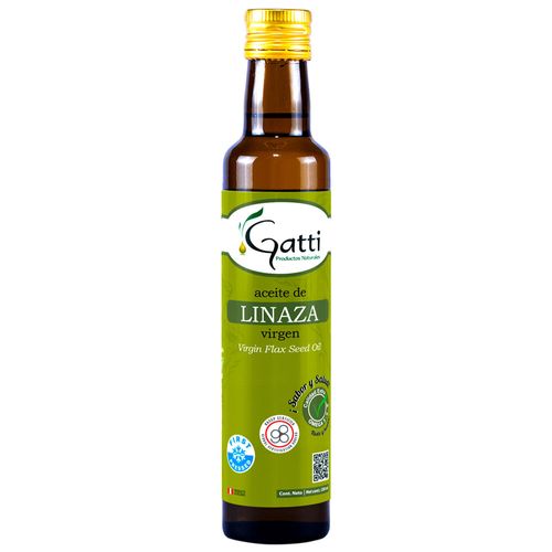 Aceite de Linaza GATTI Extra Virgen Botella 250ml