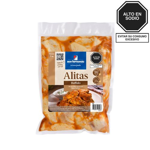 Alitas Maceradas Buffalo SAN FERNANDO Paquete 1kg