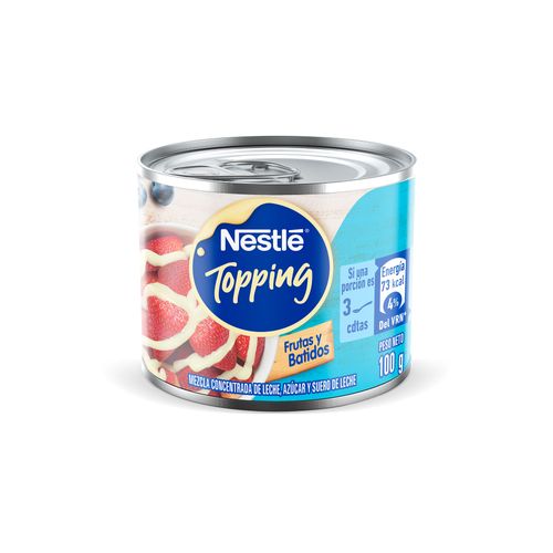 Leche Condensada NESTLÉ Toppings Lata 100g