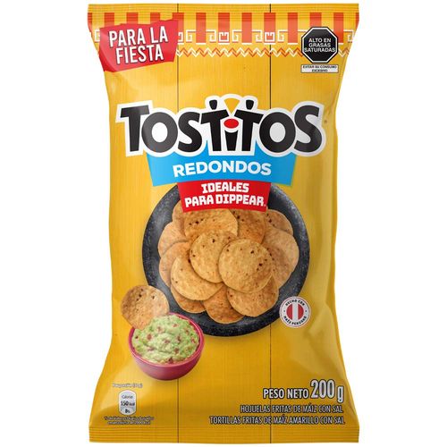 Tortillas de Maíz TOSTITOS Redondos Bolsa 200g