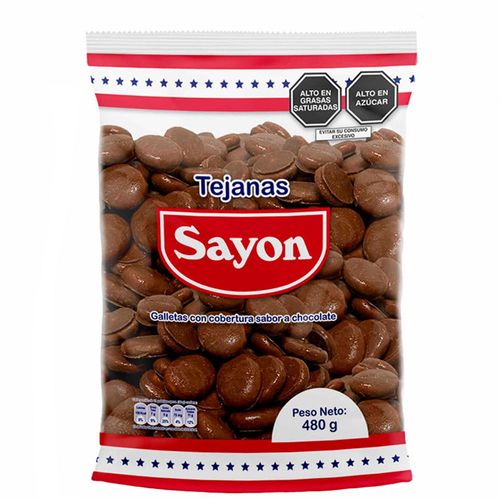 Galletas Bañadas Tejanas SAYON Bolsa 480g