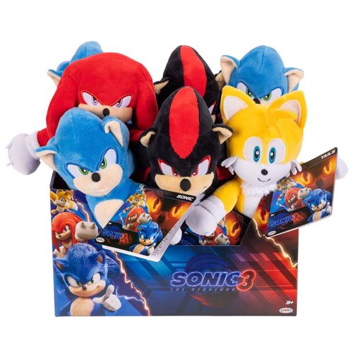 Peluche básico SONIC 3 Movie (Modelos aleatorios)