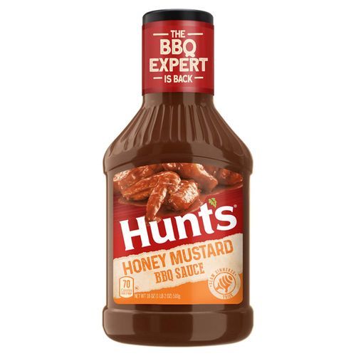 Salsa BBQ Honey Mustard HUNT'S Botella 510g