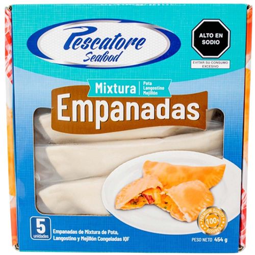 Empanada Mixtura Mariscos PESCATORE Caja 5un