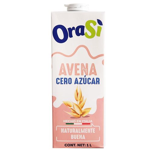 Bebida de Avena Sin Azúcar ORASI Caja 1L