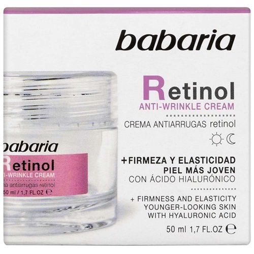 Crema Facial Antiarrugas BABARIA Retinol Caja 50ml