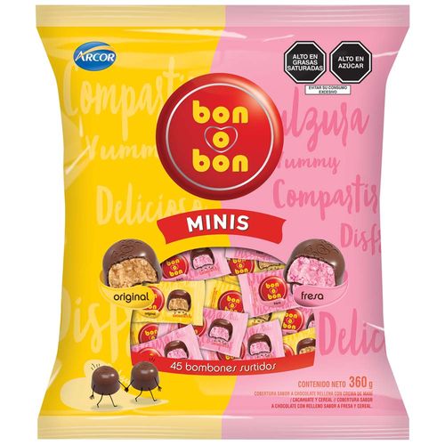 Bombones BON O BON Multipack Bolsa 360g