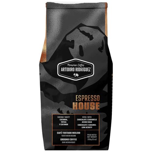 Café Espresso ARTIDORO RODRÍGUEZ Blend Molido Bolsa 250g