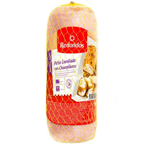 Enrollado de Pollo REDONDOS con Champignones Paquete 1.3Kg