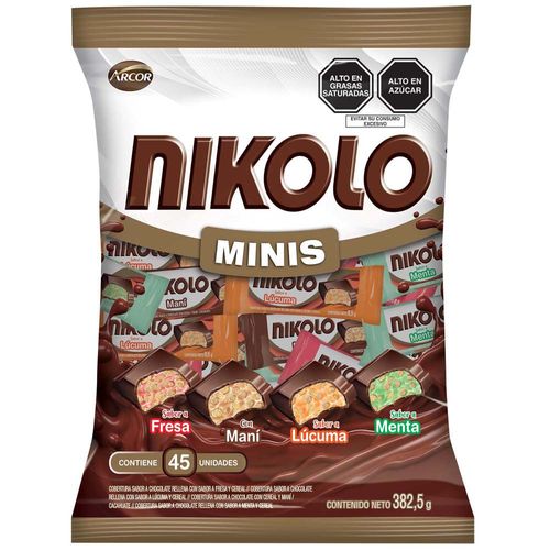 Bombones NIKOLO Multipack Bolsa 382.5g