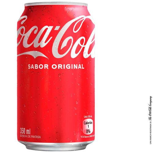 Gaseosa COCA COLA Lata 350ml