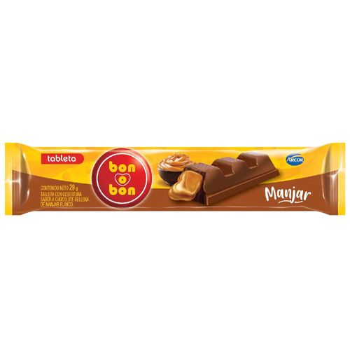 Chocolate BON O BON Alfajor con Relleno 29g