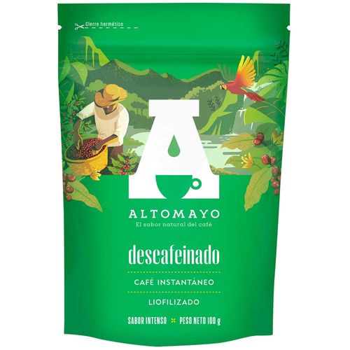 Café Instantáneo ALTOMAYO Descafeinado Doypack 100g