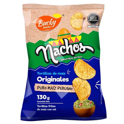 Nachos Originales BUCKY Bolsa 130g