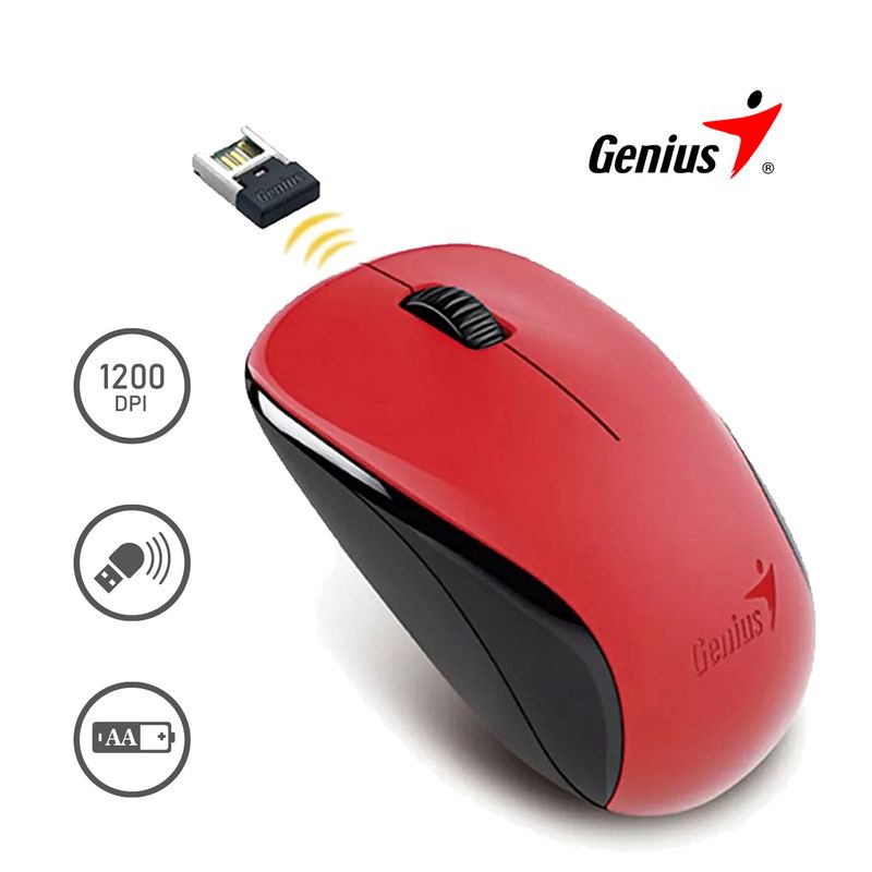 Mouse-Genius-Nx-7000-Wireless-Blueeye-Red