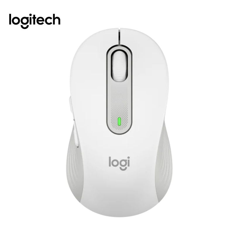 Mouse-Logitech-Signature-M650-Silent--Wireless-Blanco