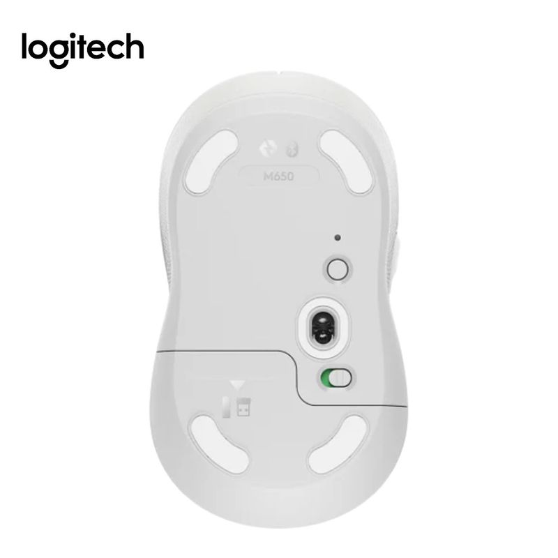 Mouse-Logitech-Signature-M650-Silent--Wireless-Blanco