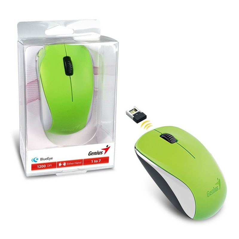 Mouse-Genius-Nx-7000-Wireless-Blueeye-Verde