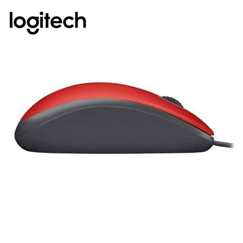 Mouse-Logitech-M110-Silent-Optico-Usb-Rojo
