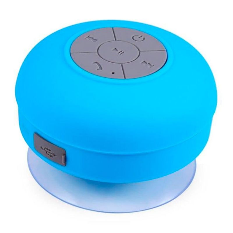 Parlantes-Acuatico-Bluetooth-Manos-Libres-Microfono-Ducha---CELESTE