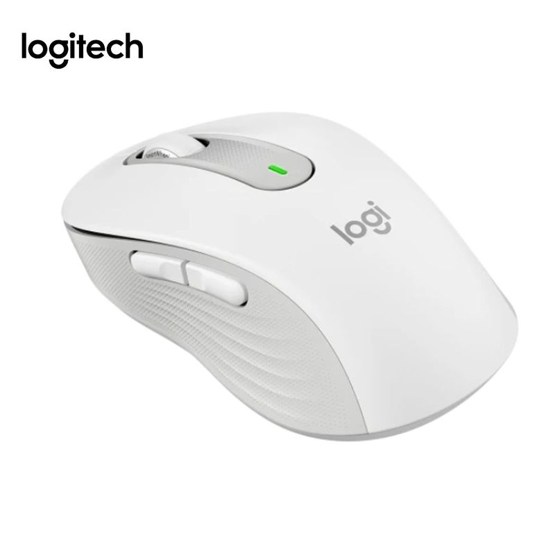 Mouse-Logitech-M650-Silent-Wireless-Bluetooth-Blanco