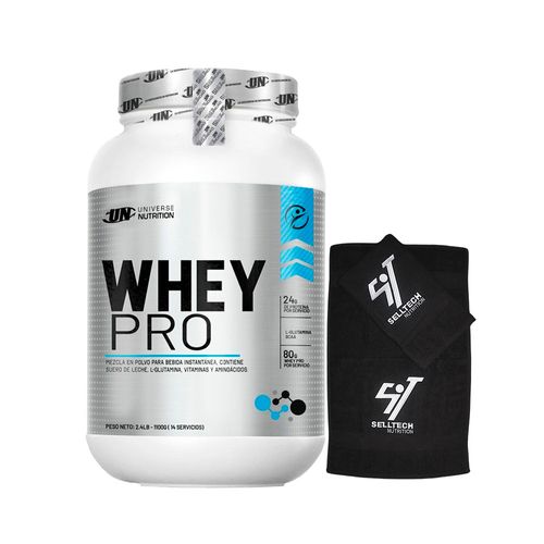 Proteína Universe Nutrition Whey Pro 1.1kg Chocolate+Toalla