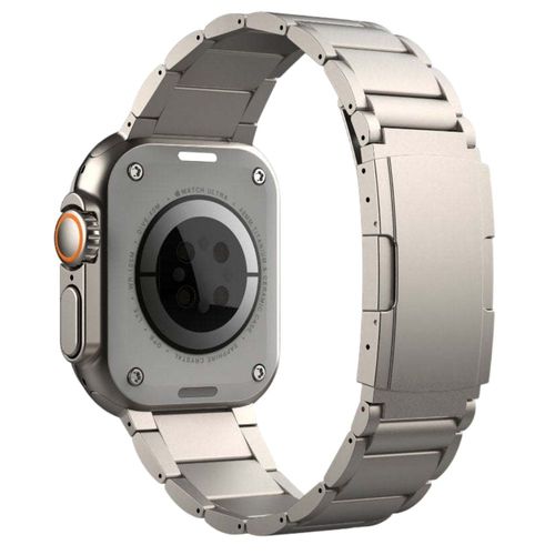 Correa De Titanio Para Apple Watch Ultra 1 Ultra 2 Eslabones Matte 49mm