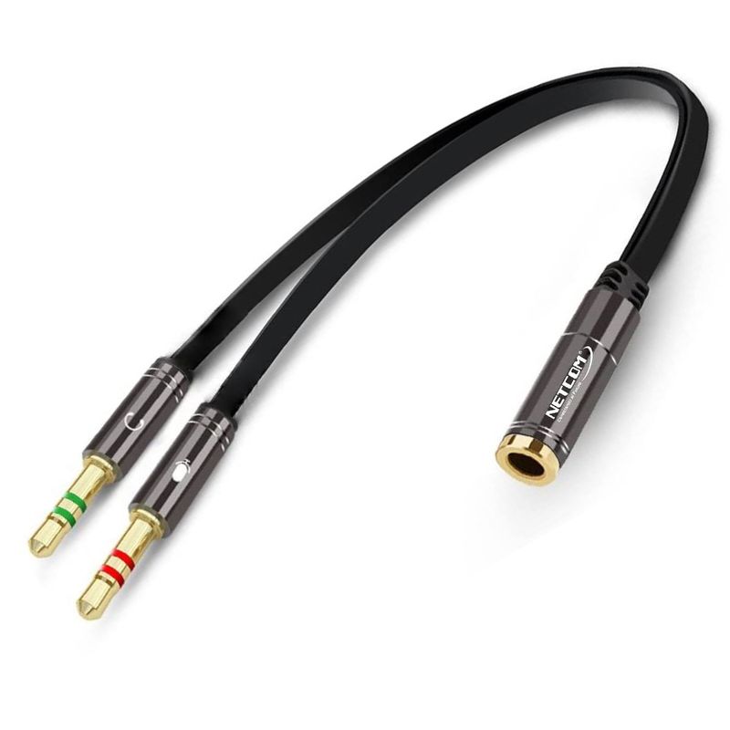 Cable-De-2-Plug-35mm-Estereo-A-Jack-35mm-Trrs---252-143-Netcom-Negro