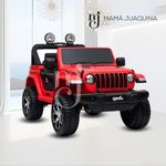 Carro-a-bateria-4X4-para-ninos--JEEP-RUBICON--Rojo