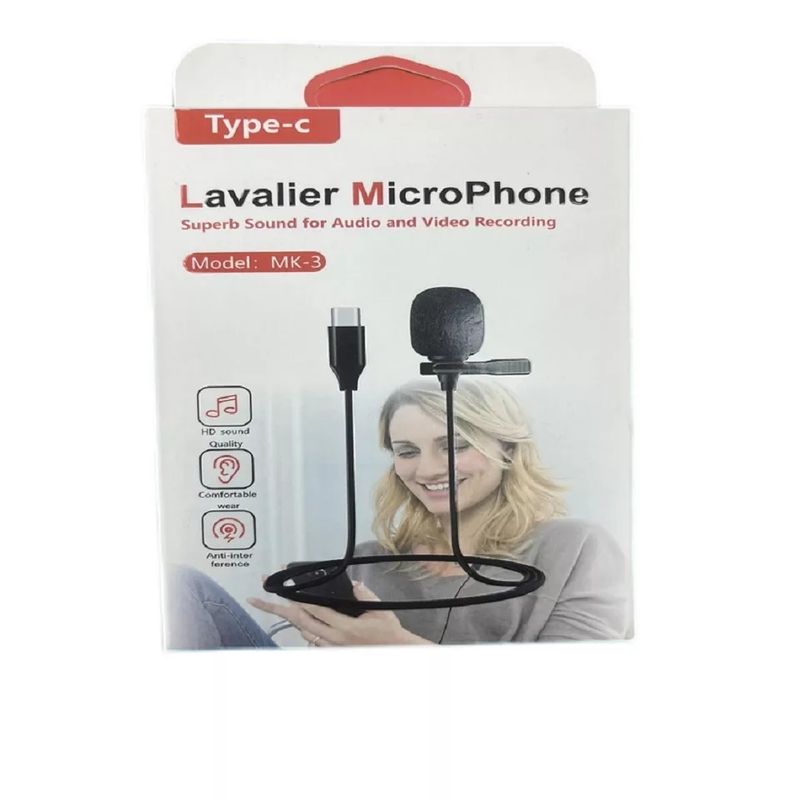 Microfono-Lavalier-Solapa-Pechero-Tipo-C-Celular-Laptop