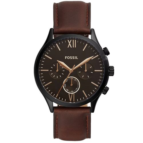 Reloj Fenmore BQ2453 Multifuncional Correa de Cuero Marron